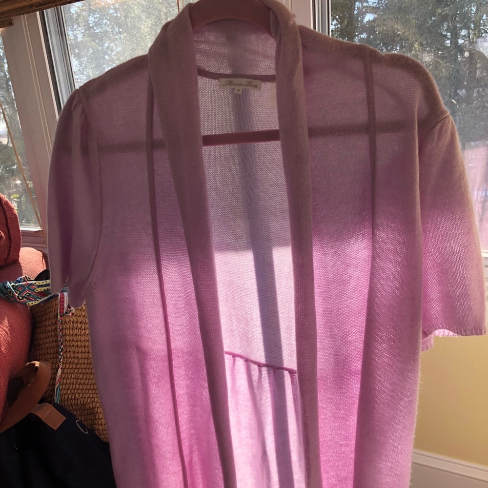 Short sleeve shrug